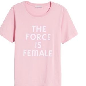 NWOT Rebecca Minkoff The Force is Female T-Shirt